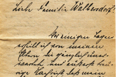 Ein historischer Brief aus Bialystok, geschrieben am 14. Februar 1918