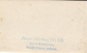 Ein historisches Dokument der Flieger-Abteilung 249 mit Vertraulichkeitshinweis