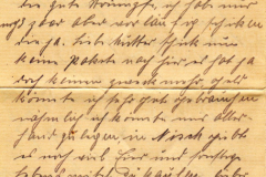 Ein persönlicher Brief mit emotionalem Inhalt aus der Vergangenheit
