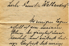 Ein historischer Brief aus Bialystok, geschrieben am 14. Februar 1918