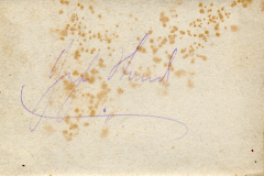 Historisches Dokument mit mysteriösem Schriftzug und Altersflecken