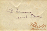 Ein handgeschriebener Brief mit Unterschrift in alter Schrift auf Papier
