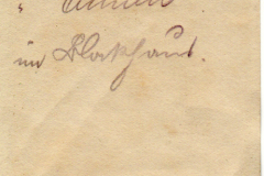 Historisches handschriftliches Dokument von Kroslowski aus der Vergangenheit