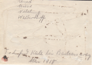 Ein historisches Dokument über die Ereignisse in Walddorf im Jahr 1918