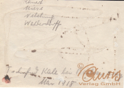 Ein historisches Dokument über die Ereignisse in Walddorf im Jahr 1918