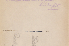Historische Postkarte aus dem Jahr 1912 mit persönlichen Grüßen aus Deutschland