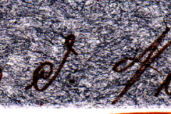 Historischer Schreibstil auf antikem Dokument mit feiner Kalligrafie