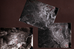 Luftaufklärungsbilder der strategischen Westfront über Stabia während des Zweiten Weltkriegs