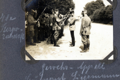 Soldatenappell an der Westfront während des Ersten Weltkriegs