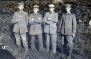 Soldaten der Infanterie an der Westfront im Ersten Weltkrieg
