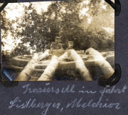 Soldaten an der Westfront in Lothringen während des Ersten Weltkriegs