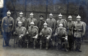 Soldaten des Heeres an der Westfront während des Ersten Weltkriegs im Einsatz