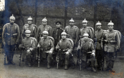Soldaten des Heeres an der Westfront während des Ersten Weltkriegs im Einsatz