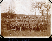 Soldaten des Heeres an der Westfront während des Ersten Weltkriegs im Jahr 1918