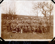 Soldaten des Heeres an der Westfront während des Ersten Weltkriegs im Jahr 1918