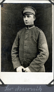 Soldat des Heeres an der Westfront während des Ersten Weltkriegs
