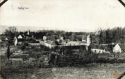 Blick auf das Dorf Panacy an der Westfront während des Ersten Weltkriegs