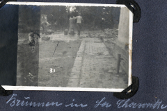 Bauarbeiten an der Westfront des Heeres während des Ersten Weltkriegs