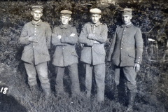 Soldaten der Infanterie an der Westfront im Ersten Weltkrieg