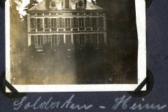 Soldatenhaus an der Westfront während des Ersten Weltkriegs