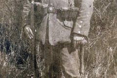 Soldat des Heeres an der Westfront im Ersten Weltkrieg