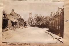 Zerst?rte Geb?ude in Reims nach dem Ersten Weltkrieg