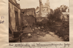 Zerst?rte Geb?ude in Frankreich