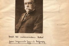 Historischer Photograph von einem Mann