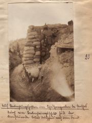 Deutscher Soldat in Erster Weltkrieg