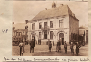 Gemeindegebäude in Yverdon während des Ersten Weltkriegs