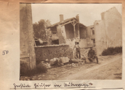 Zerstörte Gebäude in Umbruchgärten