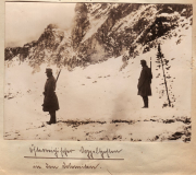Soldaten am Winterfront