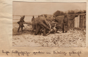 Russische Artillerie bei Brest Litowsk