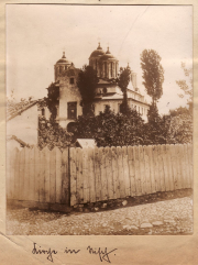 Die Kirche von Divna im Jahre 1870