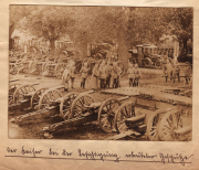 Erste Weltkrieg Artillerie-Ausstellung