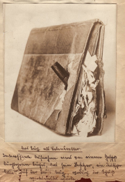 Historische Fotoalbum des Ersten Weltkriegs