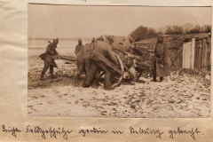 Russische Artillerie bei Brest Litowsk