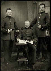 Treffen von Soldaten der Fernspähabteilung: Historische Aufnahme aus dem Heer