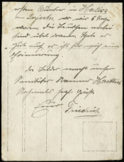 Dokument aus der Fernsprechabteilung des Heeres mit handschriftlichen Notizen und Anweisungen