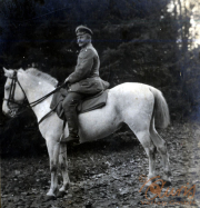 Reiter der Heerestruppen in der Fernspähgruppe während des Ersten Weltkriegs