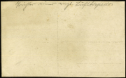 Dokument der Fernspähabteilung des Heeres mit handschriftlichen Notizen und leeren Feldern für Informationen