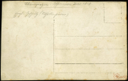 Historische Postkarte aus dem Jahr 1919 mit eindrucksvoller Rückseite der Fernspähabteilung
