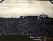 Historische Villa in Lombartzyde um 1910 mit umliegenden Landschaften