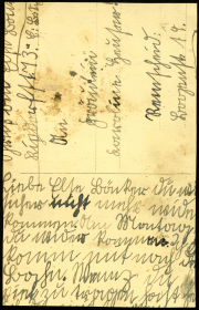 Handgeschriebene Notizen über militärische Angelegenheiten und regionale Details aus der Heer-Abteilung