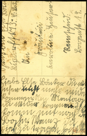 Handgeschriebene Notizen über militärische Angelegenheiten und regionale Details aus der Heer-Abteilung