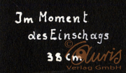 Dokumentation eines militärischen Einschlags in der Fernsp. Abtlg. 199 der Heer