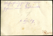 Waffenstillstand im Jahr 1917 während des Ersten Weltkriegs dokumentiert