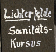 Sanitätskurs in Lichterfelde mit der Fernspäher Abteilung des Heeres