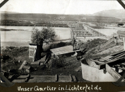 Einblick in das Quartier in Lichterfeld während der Militärzeit