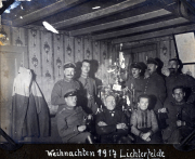 Soldaten feiern Weihnachten 1917 in Lichterfelde